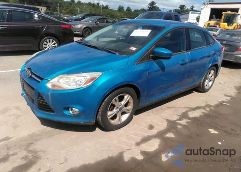 2012 Ford Focus Se z USA, uszkodzony, nr VIN 1FAHP3F25CL182215